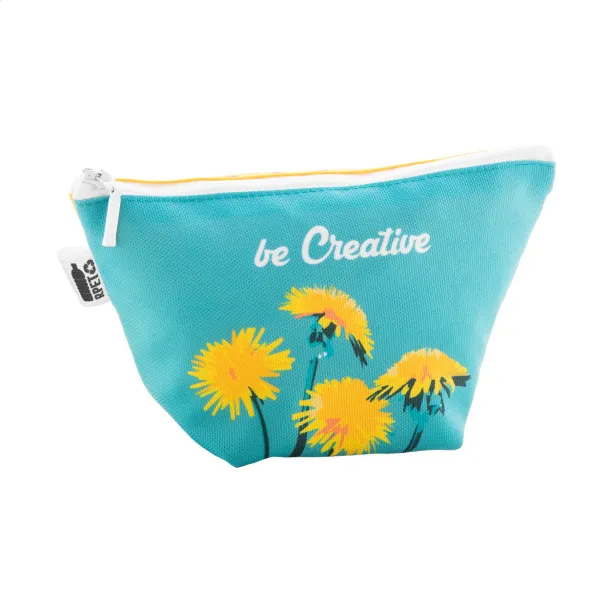 CreaBeauty Trapeze S personalizirana toaletna torbica Bijela