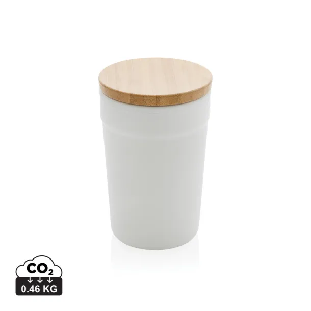  GRS RPP mug with FSC® bamboo lid - XD Collection White