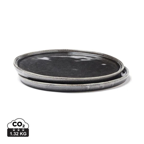  VINGA Nomimono set 2 tanjura, 20 cm - Vinga Crna