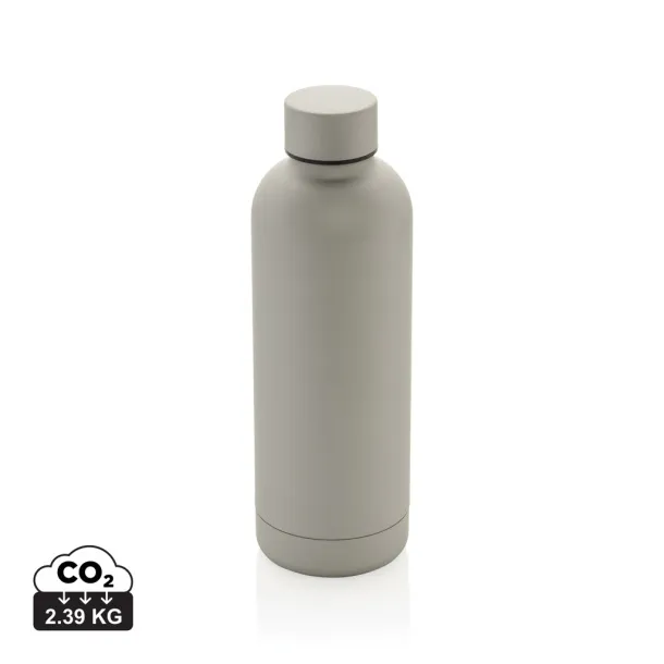  RCS Recycled stainless steel Impact vacuum bottle - XD Collection Silver