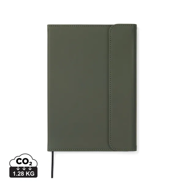  VINGA Baltimore GRS certified paper & PU notebook - Vinga Zelena