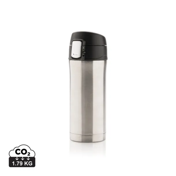  RCS Recycled stainless steel easy lock vacuum mug - XD Collection Silver