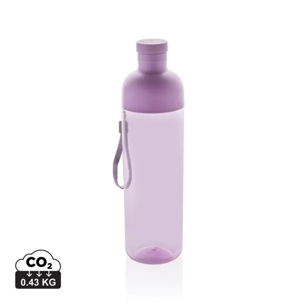  Impact RCS recycled PET leakproof water bottle 600ML - XD Collection purple