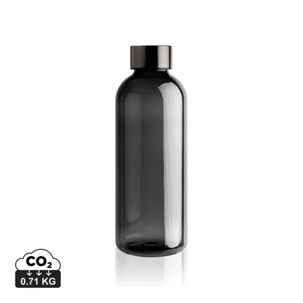  Leakproof water bottle with metallic lid - XD Collection Black