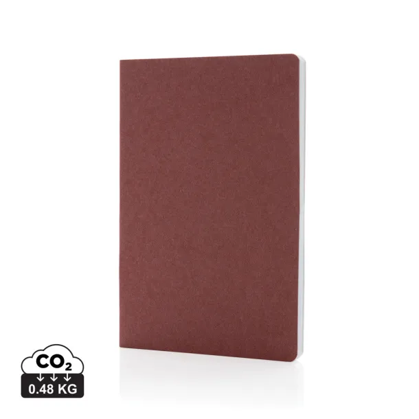  Salton luxury kraft paper notebook A5 - XD Collection cherry red