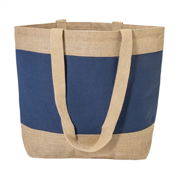 Paralia beach bag Dark blue Natural