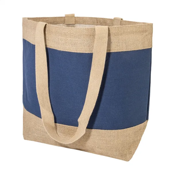 Paralia beach bag Dark blue Natural