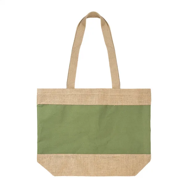 Paralia beach bag Green Natural
