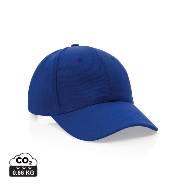 Impact 6 panel 280gr Rcotton cap with AWARE™ tracer - XD Collection Blue