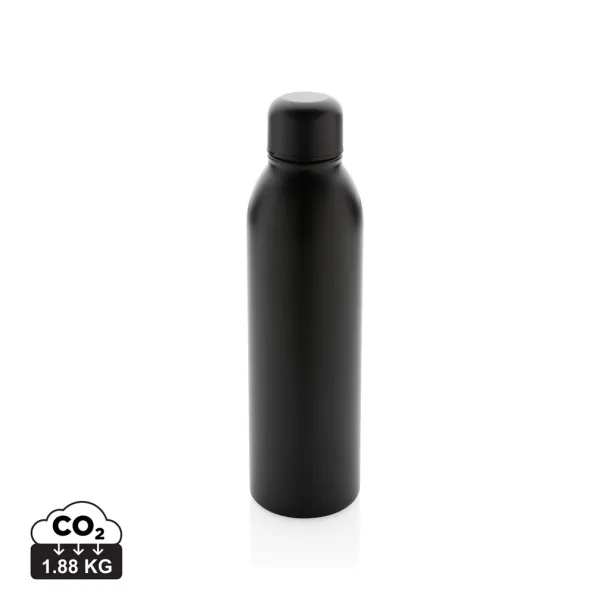  RCS Recycled stainless steel vacuum bottle - XD Collection Black