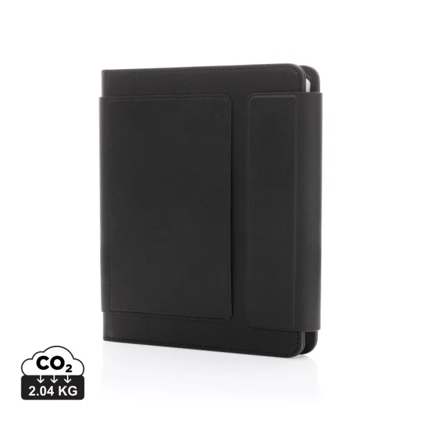  Swiss Peak Heritage RCS rPU A5 stone paper portfolio - Swiss Peak Black