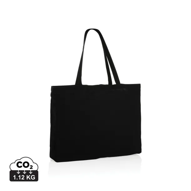  Impact AWARE™ torba za kupovinu od recikliranog pamuka 145 g/m² - XD Collection Crna