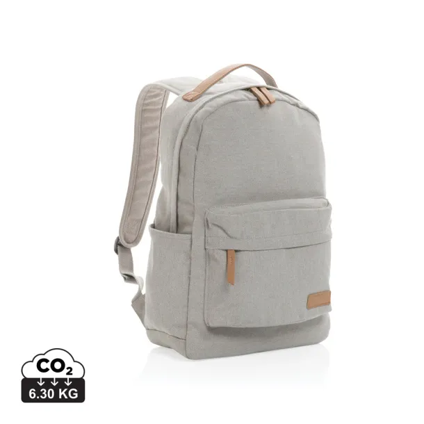  Impact AWARE™ ruksak od recikliranog platna, 14" - XD Collection Siva