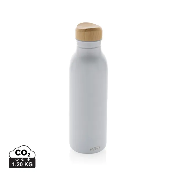  Avira Alcor RCS Re-steel single wall water bottle 600 ML - Avira White