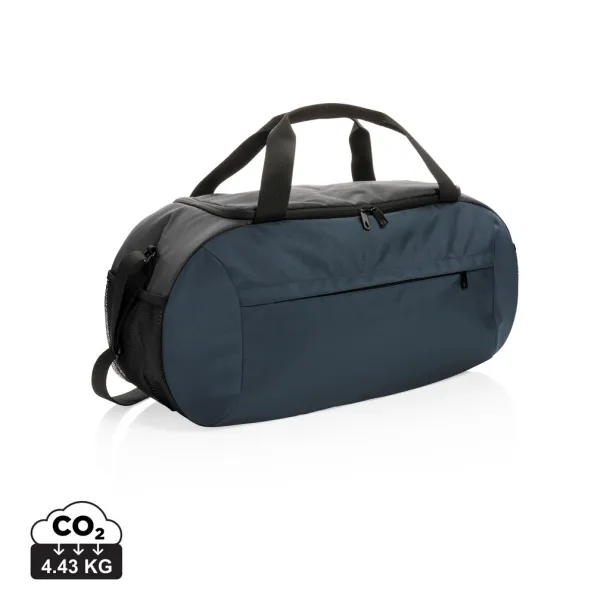  Impact AWARE™ RPET modern sports duffle - XD Collection Navy Blue