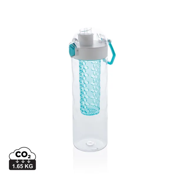  Honeycomb lockable leak proof infuser bottle - XD Xclusive Turquoise