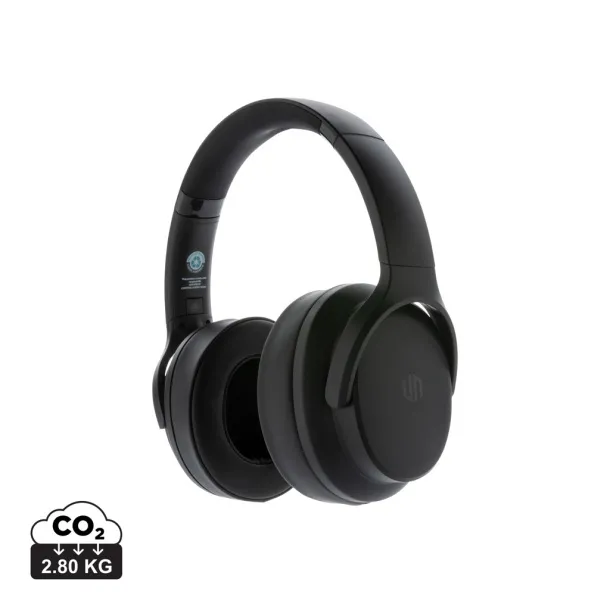  Urban Vitamin Palo Alto RCS rplastic headphone - Urban Vitamin Black