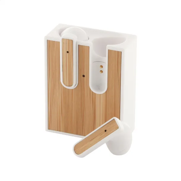 Rabsody bluetooth earphones White Natural