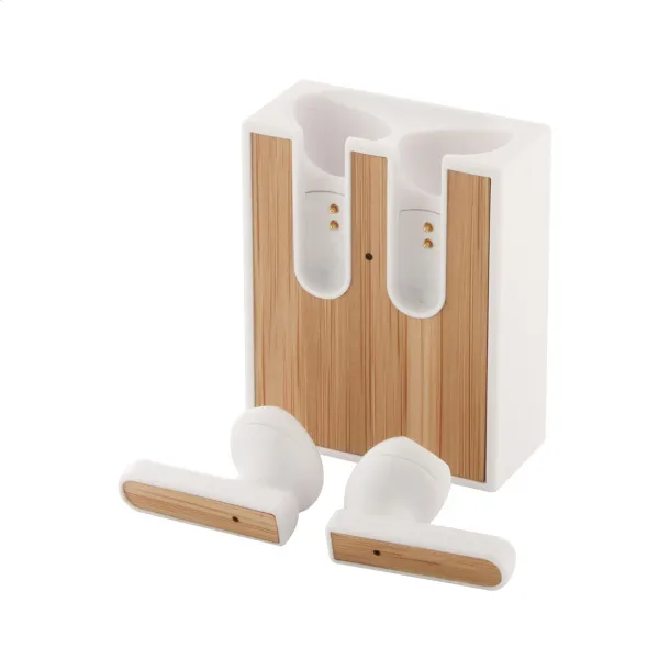 Rabsody bluetooth slušalice Bijela Prirodna