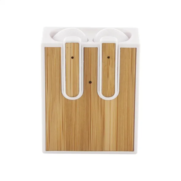 Rabsody bluetooth earphones White Natural