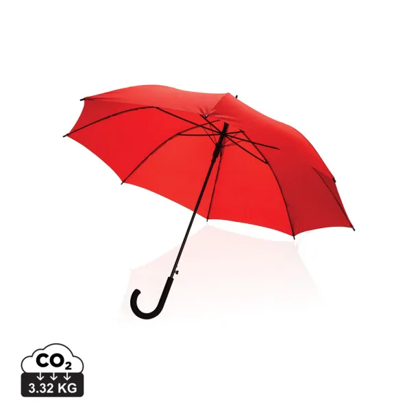  23" Impact AWARE™ RPET 190T standard auto open umbrella - XD Collection Crvena