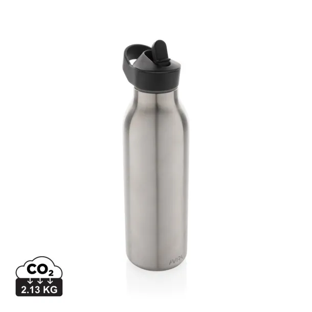  Avira Ara RCS Re-steel fliptop water bottle 500ML - Avira Silver