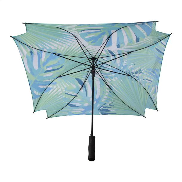 CreaRain Square custom umbrella White