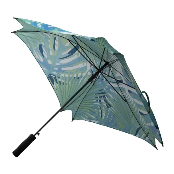 CreaRain Square custom umbrella White