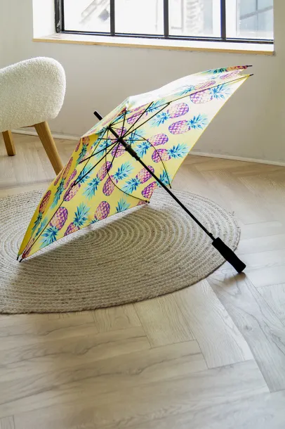 CreaRain Square custom umbrella White