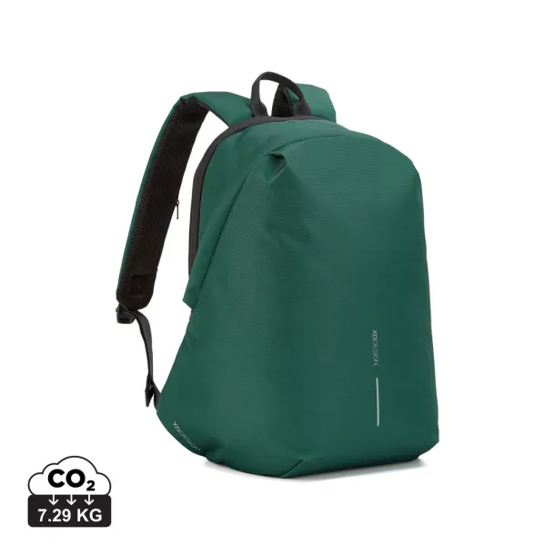 Bobby Soft anti-theft ruksak, 15.6" - XD Design forest green, black Crna