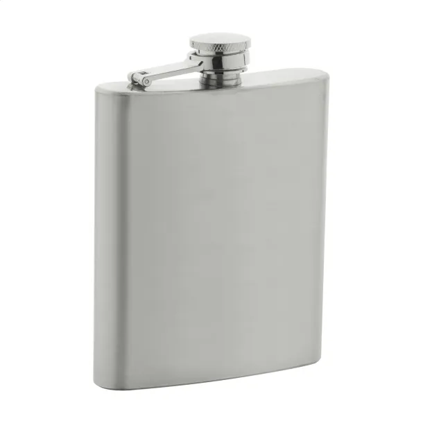 Amundsen hip flask Silver