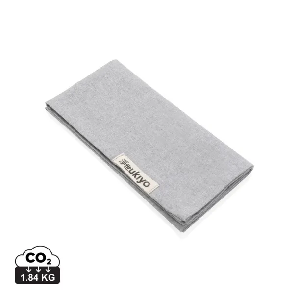  Ukiyo Aware™ 180gr rcotton table napkins 4pcs set - Ukiyo Grey