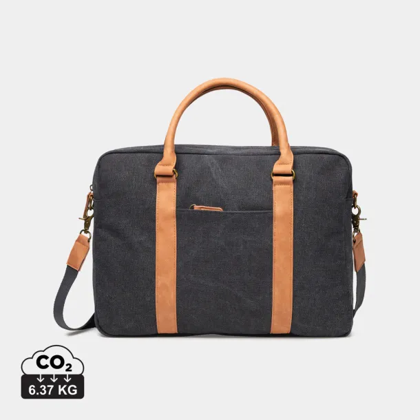  VINGA Bosler platnena torba za laptop, 16" - Vinga Crna