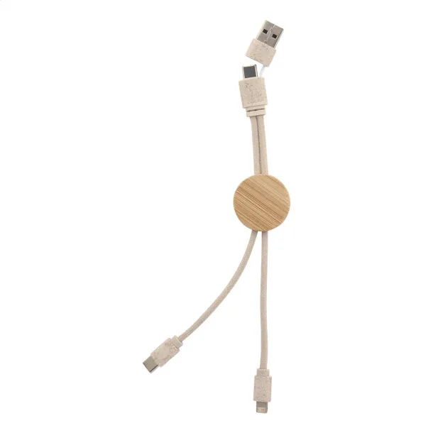 Nihon USB charger cable Natural