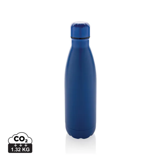  Eureka boca za vodu s jednom stjenkom od RCS certificiranog re-čelika, 500 ml - XD Collection Plava