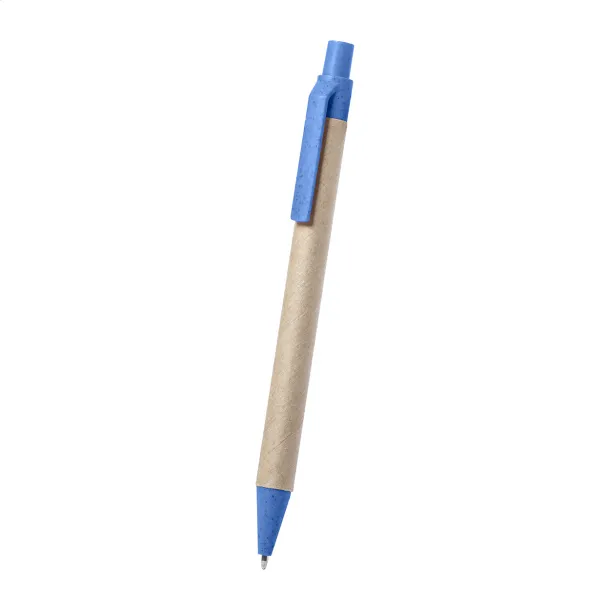 Wepel ballpoint pen Blue Natural