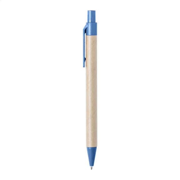 Wepel ballpoint pen Blue Natural