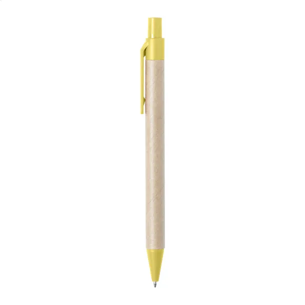 Wepel ballpoint pen Yellow Natural