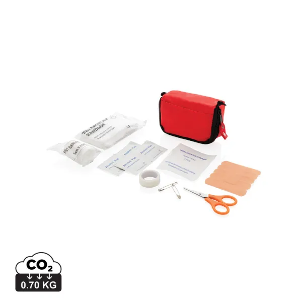  Prva pomoć, set torbica - XD Collection Crvena