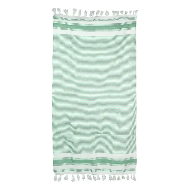 Myrtos beach towel Green
