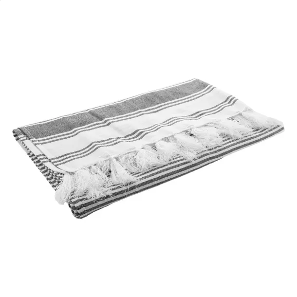 Myrtos beach towel Grey