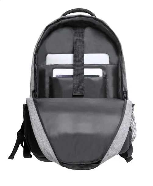 Harry RPET ruksak, 15" ash grey