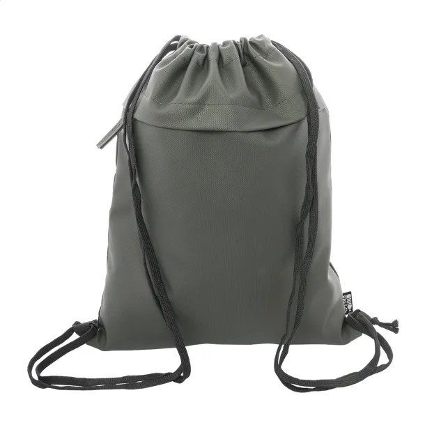 Pudrow RPET drawstring bag Green