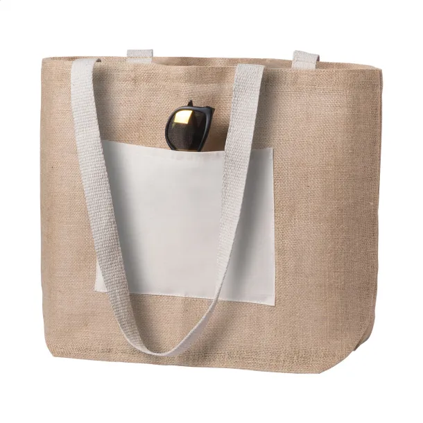 Argent beach bag Natural
