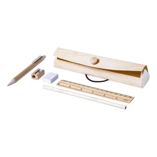 Outline stationery set Natural