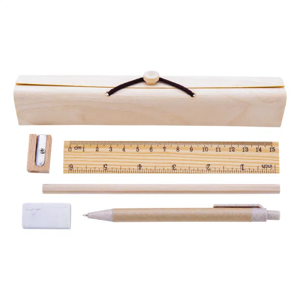 Outline stationery set Natural