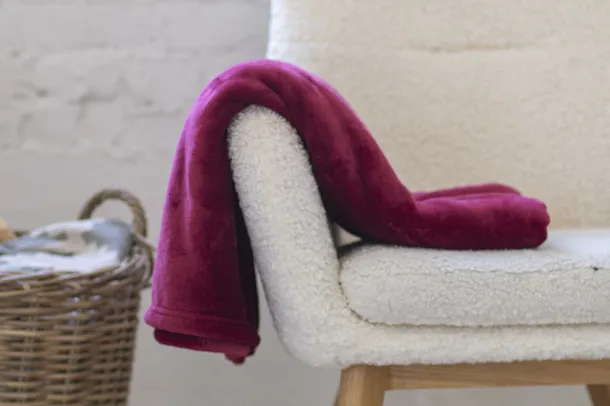 Espoo deka od flanela, 280 g/m². Bordo