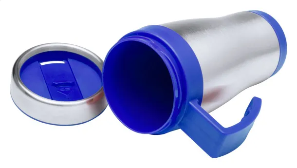 Caprol Plus termo šalica, 450 ml Plava Srebrna