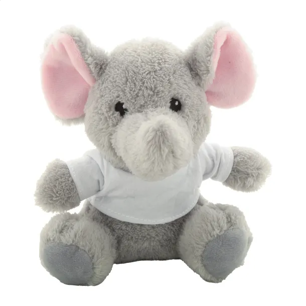 Retrump RPET plush elephant Grey
