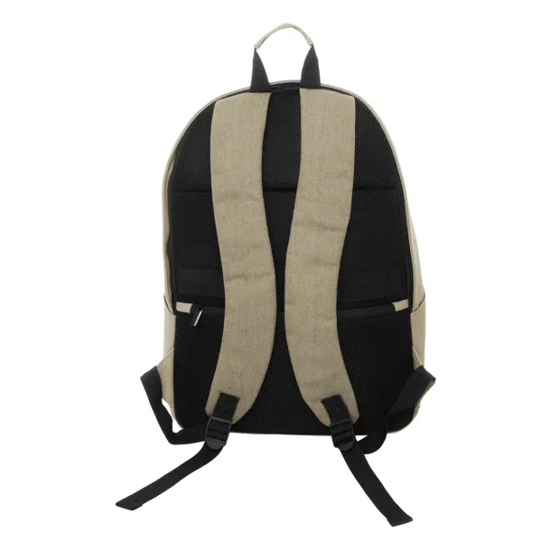 Rebyss Back ruksak od recikliranog pamuka, 15" Bež